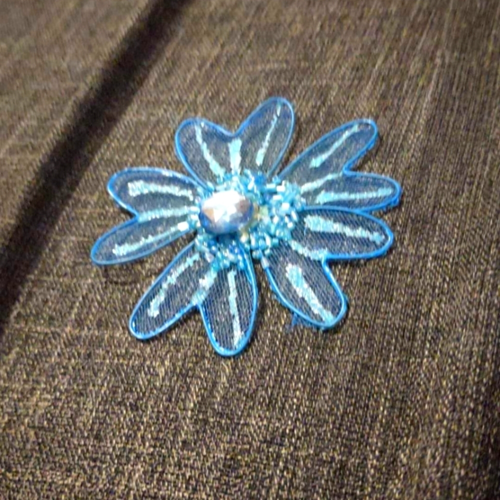 Blue Flower Wall Art